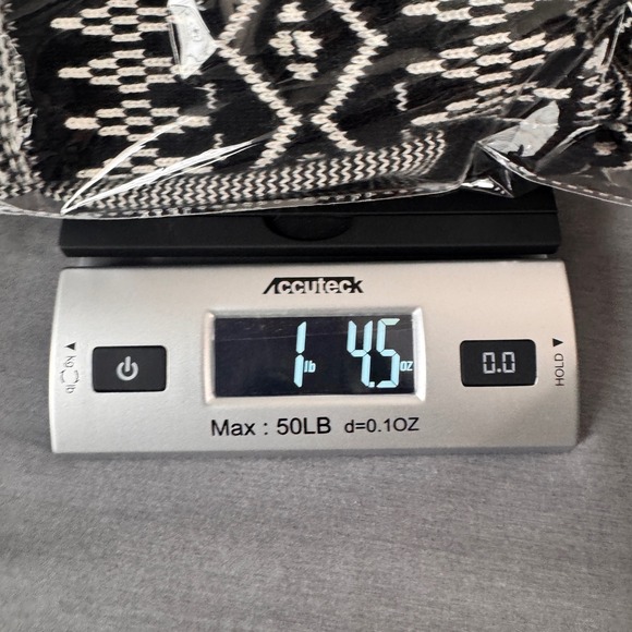 Talbots Cardigan Women L Lambswool Black Fair Isle Shawl Collar Casual Office - Picture 9 of 9